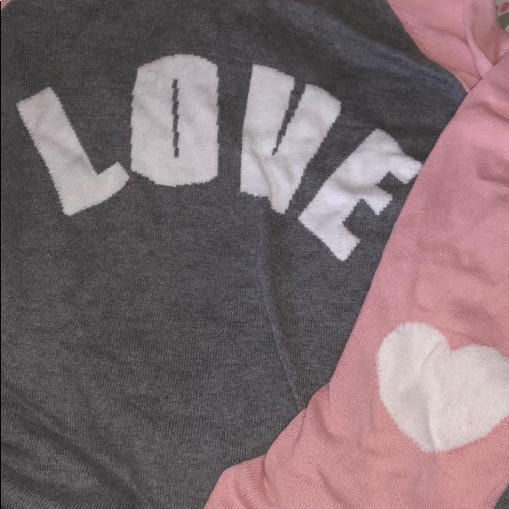 torrid love crew neck sweater